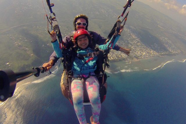 Le point sur le baptême de parapente à la Réunion