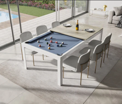 Table convertible en billard